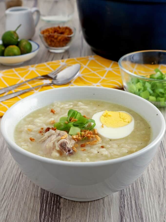 Chicken Arroz Caldo Arroz Caldong Manok Kawaling Pinoy