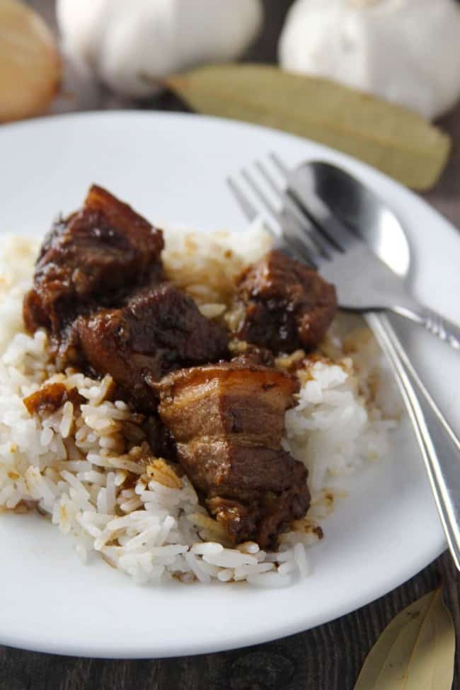Filipino Pork Adobo - Kawaling Pinoy