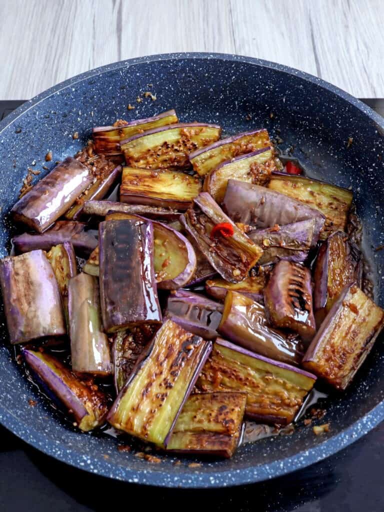 Adobong Talong (Eggplant Adobo) - Kawaling Pinoy