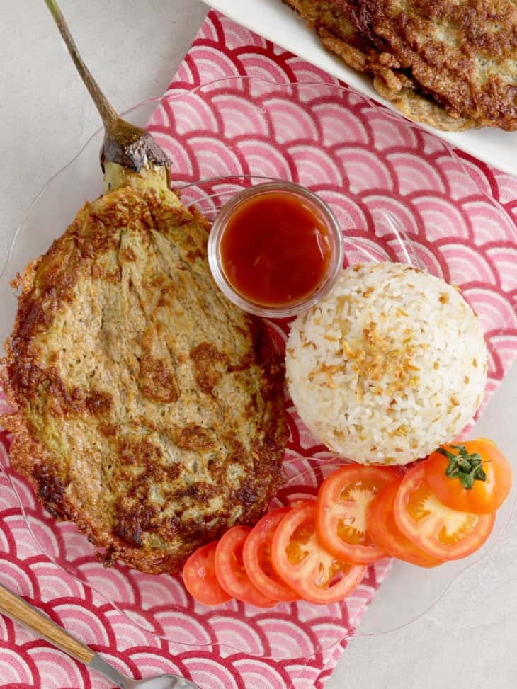 Tortang Talong Filipino Style Omelet Kawaling Pinoy