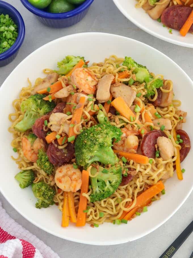 Mock Pancit Canton Stir-Fry - Kawaling Pinoy