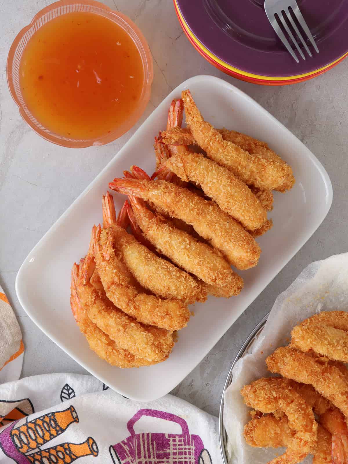 Coconut Shrimp (Fried or Air Fryer)- Kawaling Pinoy