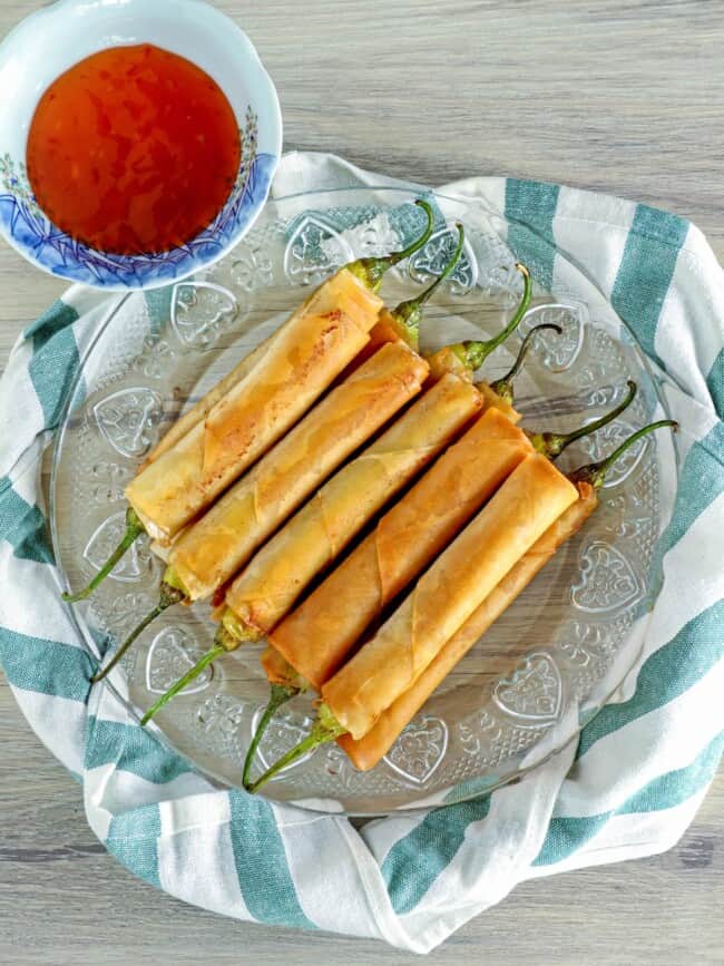 Dynamite Lumpia with Ground Pork Filling - Kawaling Pinoy