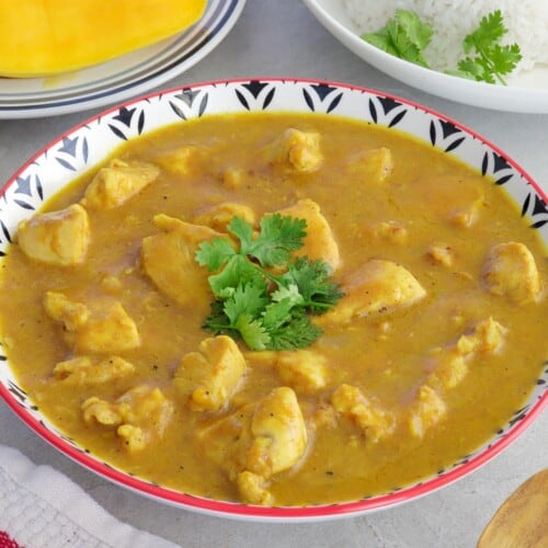 Mango Curry Chicken - Kawaling Pinoy