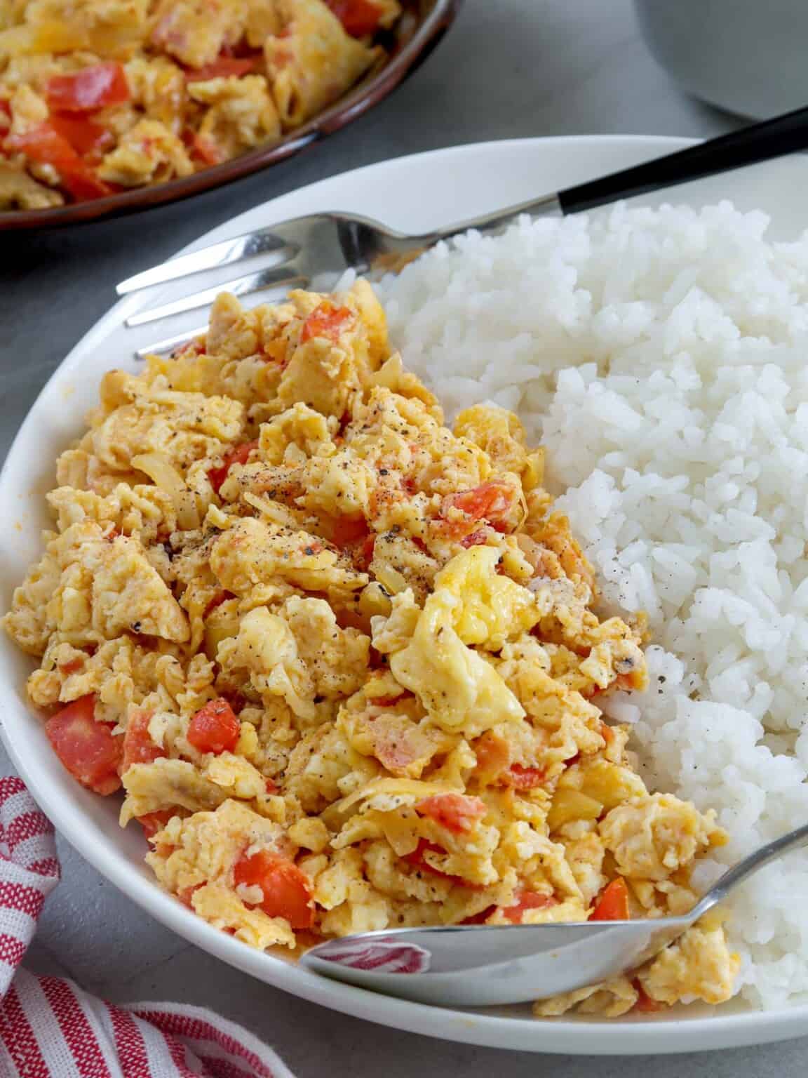 Filipino Scrambled Eggs Kawaling Pinoy