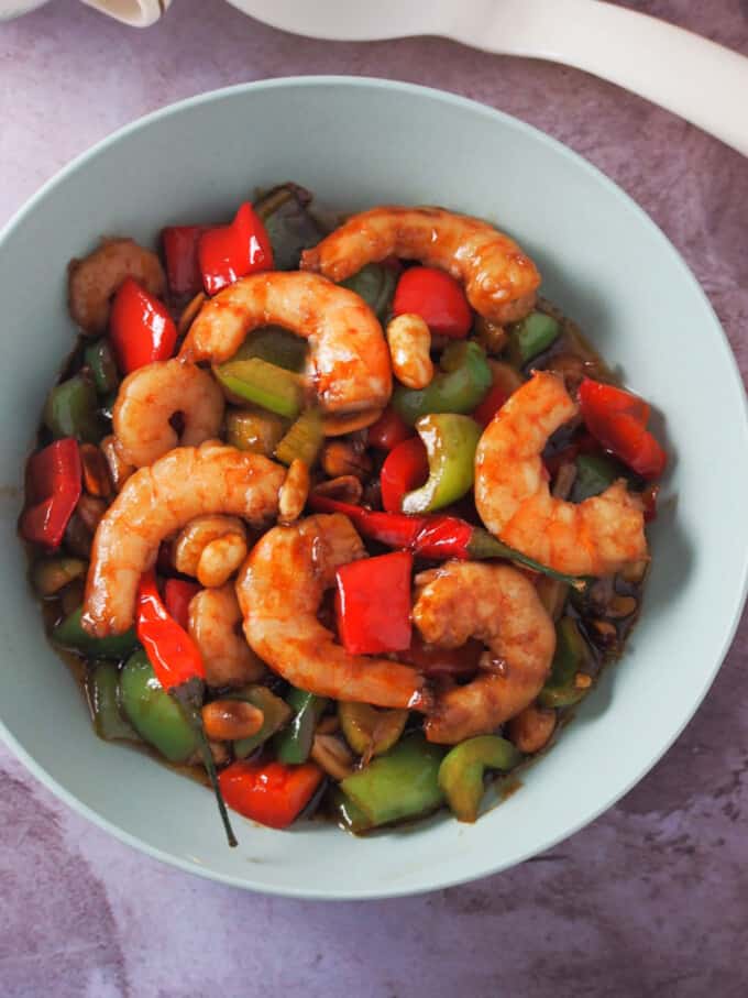 Kung Pao Shrimp Kawaling Pinoy