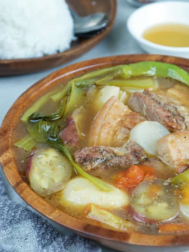 Sinigang na Inihaw na Liempo - Kawaling Pinoy