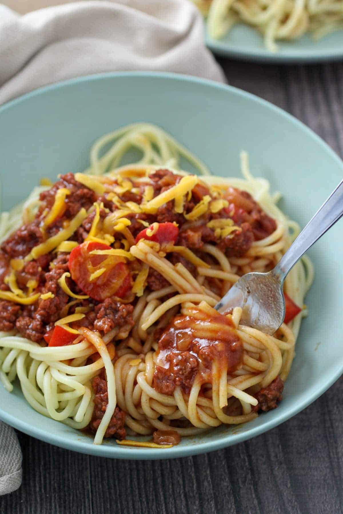 Filipino-style Spaghetti - Kawaling Pinoy