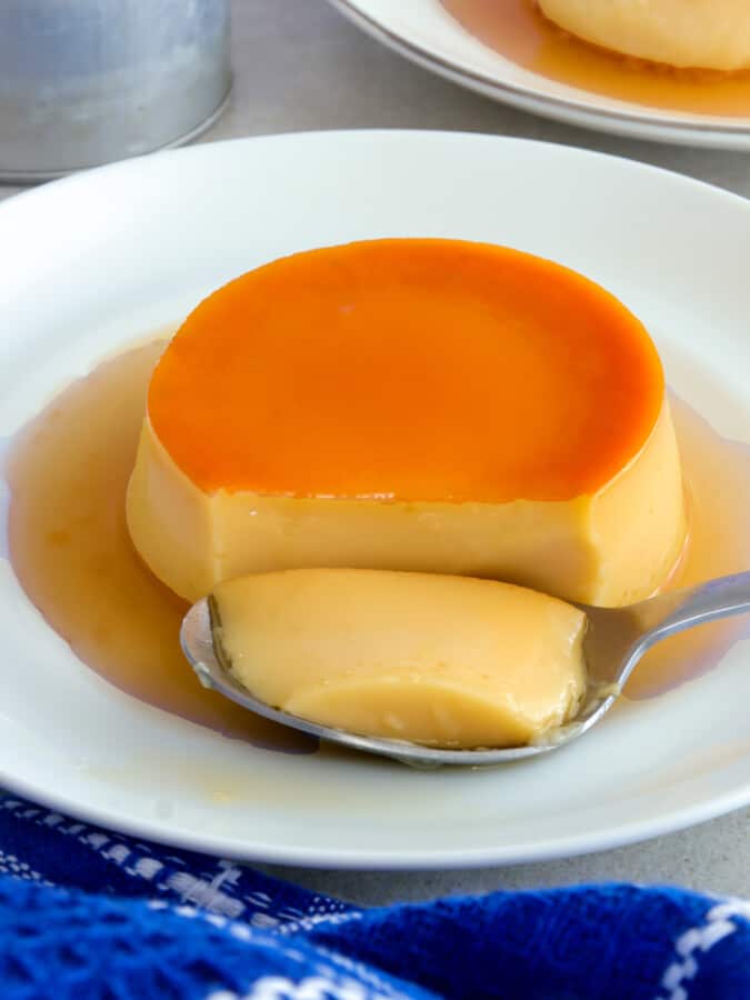 Leche Flan With Whole Eggs Kawaling Pinoy