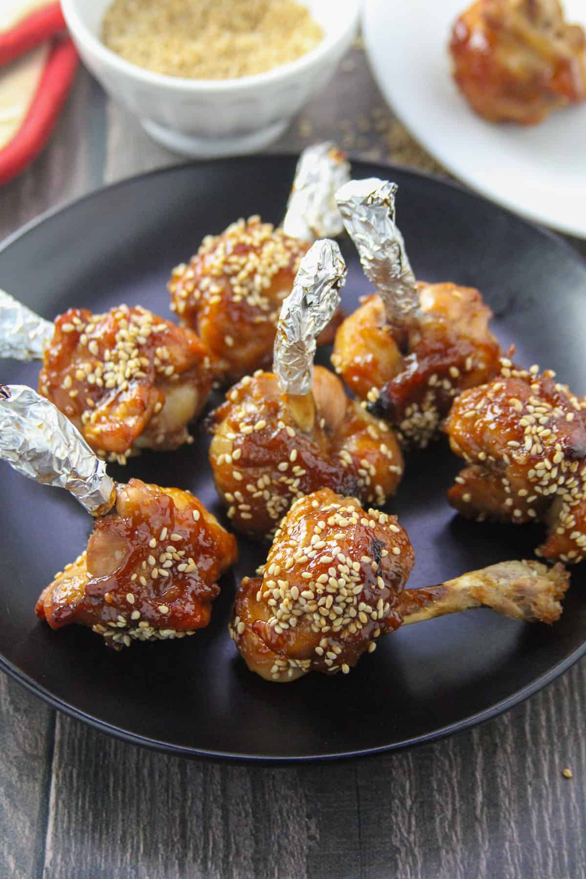 Plum Sauce Hen Lollipops – Kawaling Pinoy