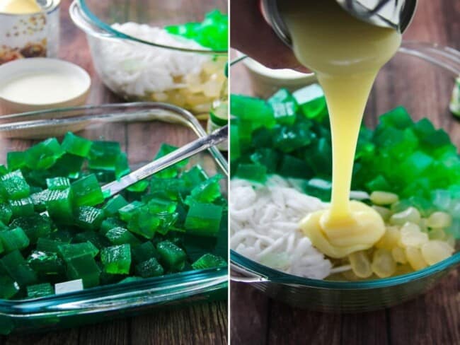 Buko Pandan Salad Kawaling Pinoy