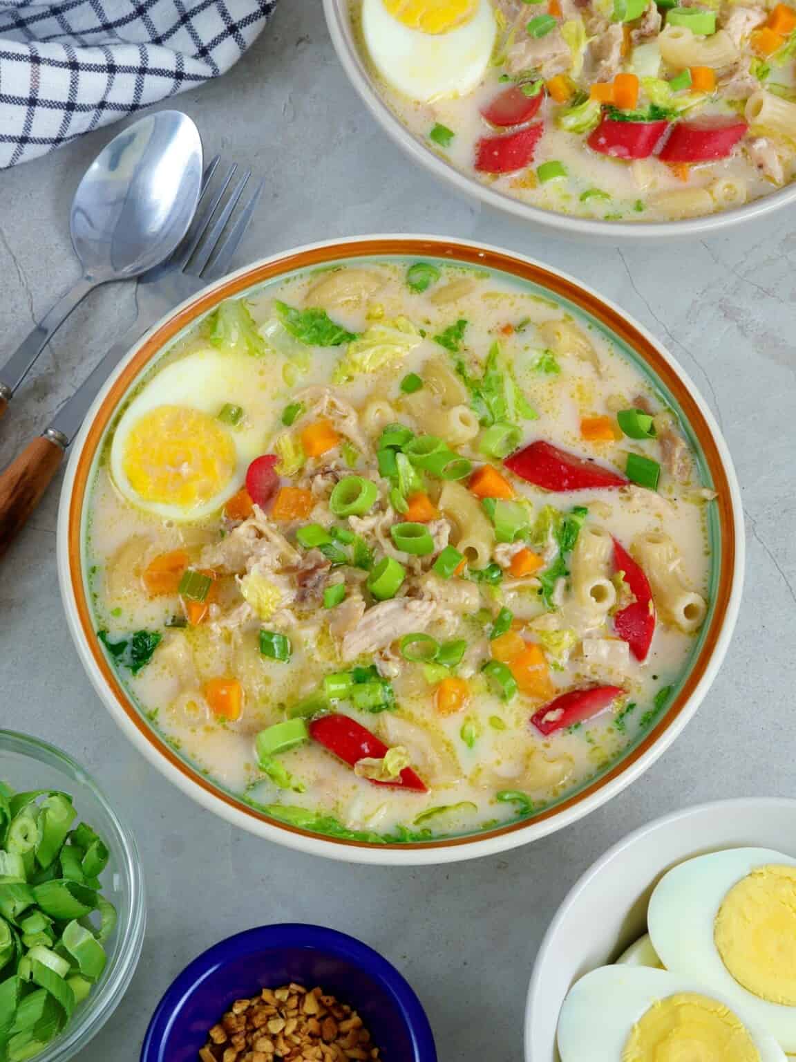 Creamy Chicken Sopas Kawaling Pinoy 