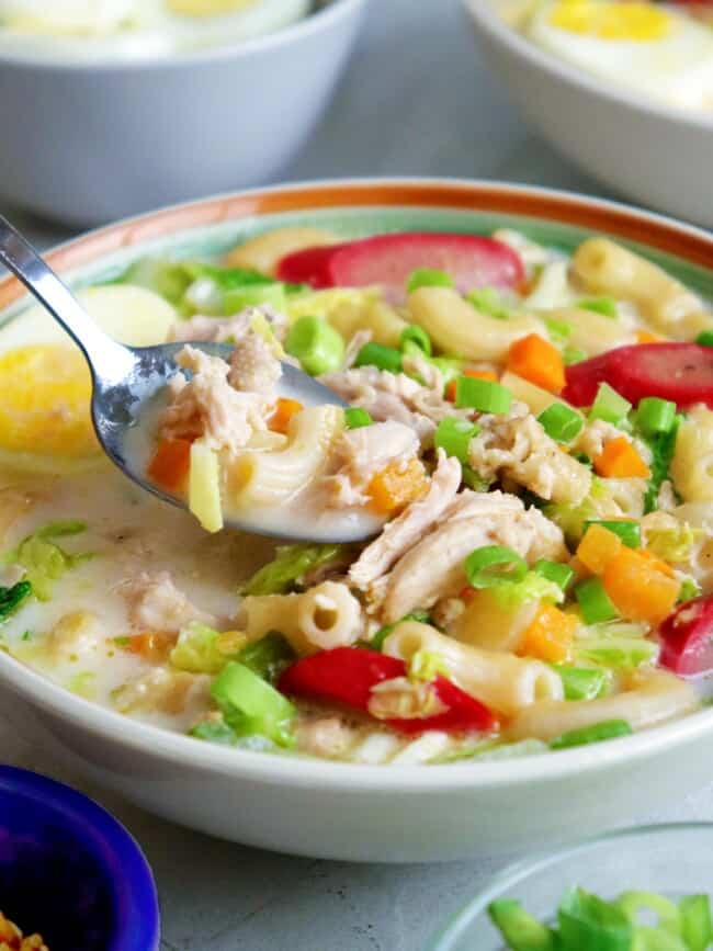 Creamy Chicken Sopas Kawaling Pinoy 