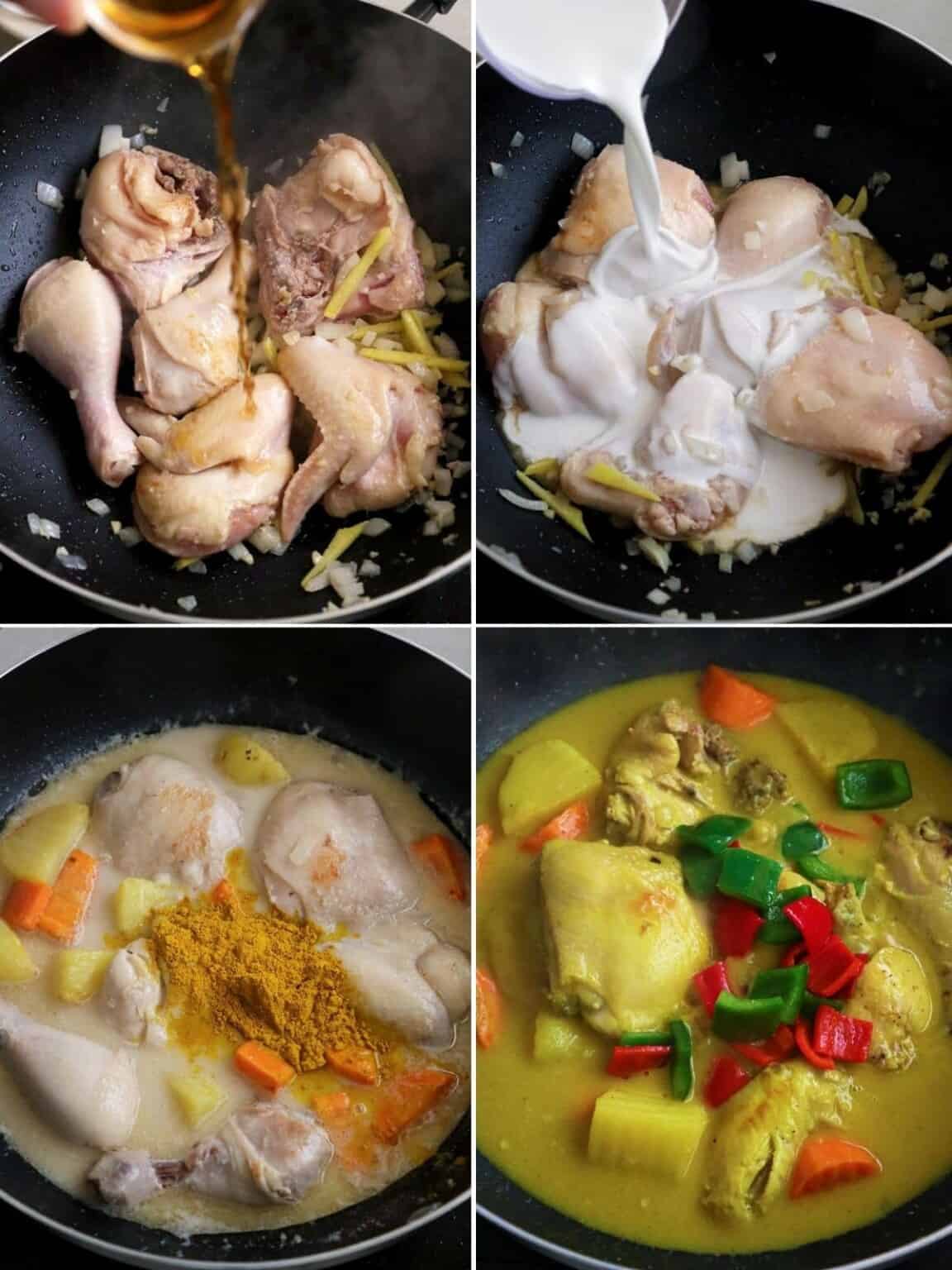 Filipino Style Chicken Curry With Coconut Milk Kawaling Pinoy 4497
