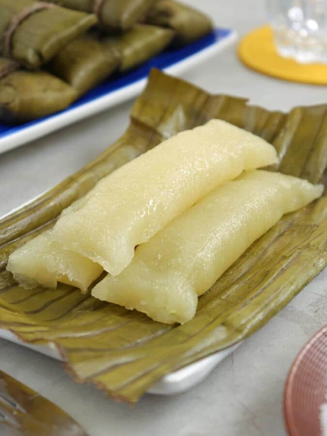 Cassava Suman (Sumang Kamoteng Kahoy) - Kawaling Pinoy