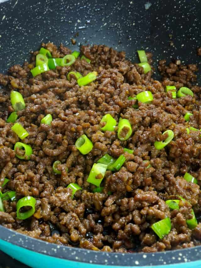 Korean Ground Beef - Kawaling Pinoy