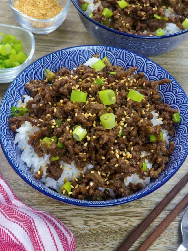 Korean Ground Beef - Kawaling Pinoy