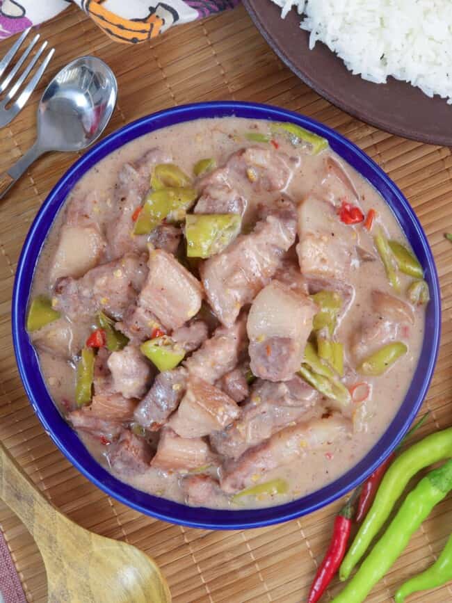 Bicol Express Recipe Creamy And Spicy Kawaling Pinoy