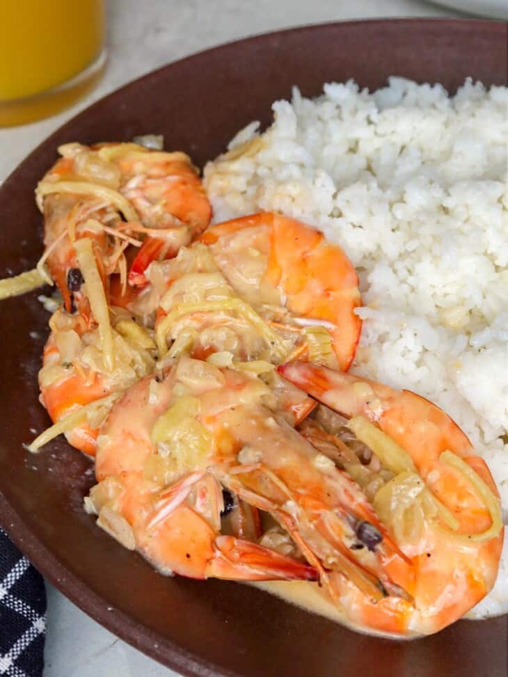 Ginataang Hipon Recipe Shrimp In Coconut Milk Kawaling Pinoy 1193