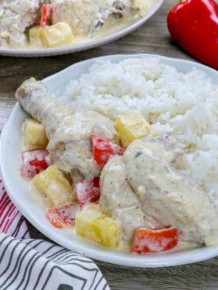 Pininyahang Manok Creamy Pineapple Chicken Kawaling Pinoy 2473