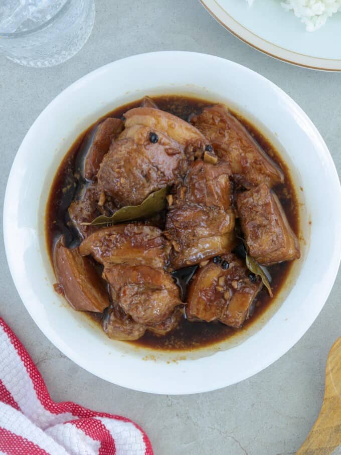 Pork Adobo with Oyster Sauce - Kawaling Pinoy