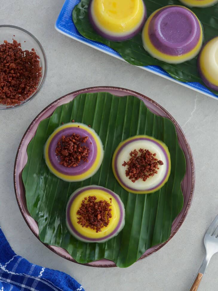 Mini Special Sapin-Sapin with Three Flavors- Kawaling Pinoy