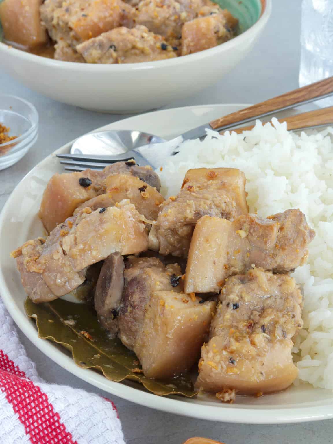 Adobong Puti White Pork Adobo Kawaling Pinoy