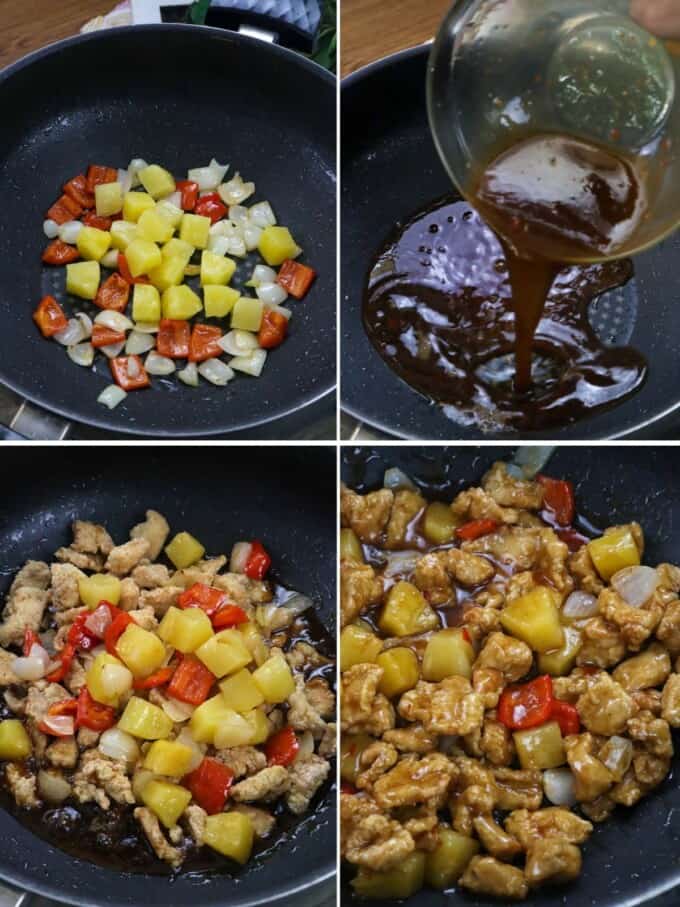 Panda Express Sweet Fire Chicken Copycat - Kawaling Pinoy